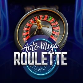 Auto Mega Roulette logo by Pragmatic Play at Spinbara Casino