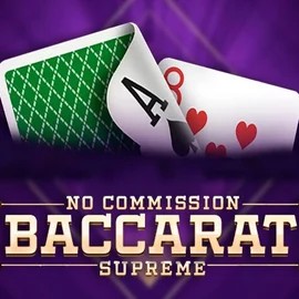 Baccarat Supreme slot visual from OneTouch Games available on spinnbara.gr