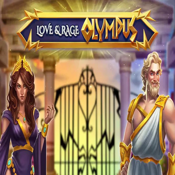 Official Slots logo: Love and Rage Olympus by Greentube at Spinbara Casino