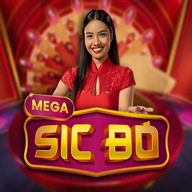 Official Live Casino logo: Mega Sic Bo by Pragmatic Play at Spinbara Casino