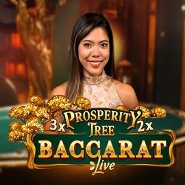 Prosperity Tree Baccarat logo by Evolution Spinbara Casino