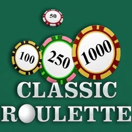 Roulette online game logo by OneTouch Games on spinnbara.gr