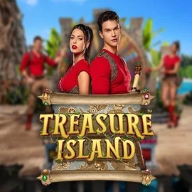 Treasure Island game by Pragmatic Play – logo hosted on Spinbara Casino