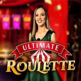 Ultimate Roulette slot icon by Ezugi, available at Spinbara Casino